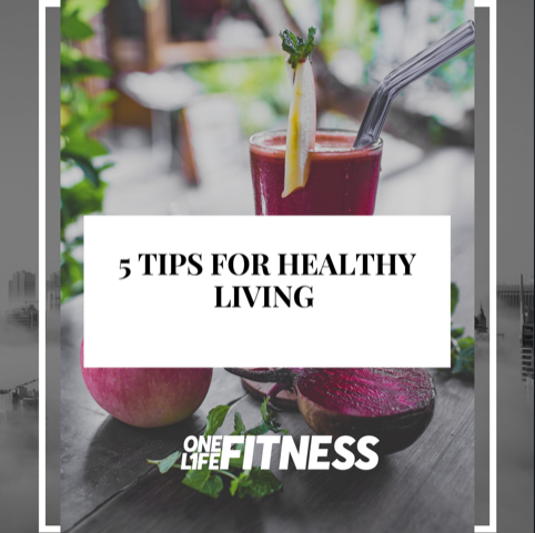 5 tips to maintaining a healthy lifestyle.